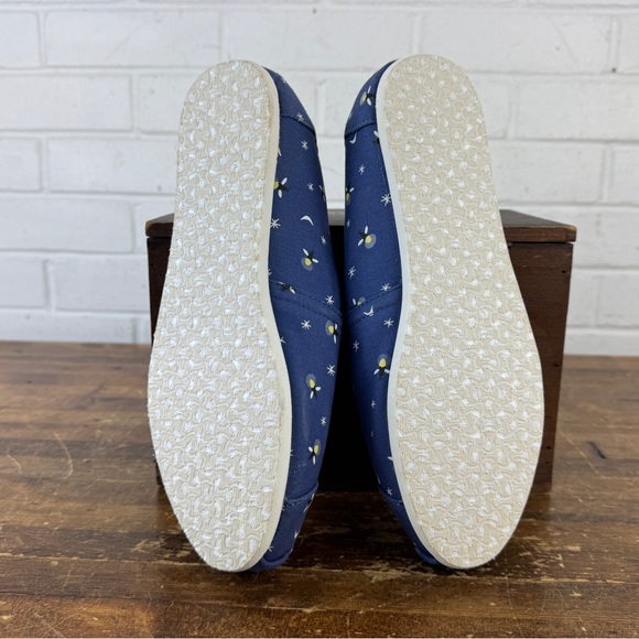 Toms Blue Glow In The Dark Firefly Alpargatas women’s Size 9.5 US - Picture 10 of 11
